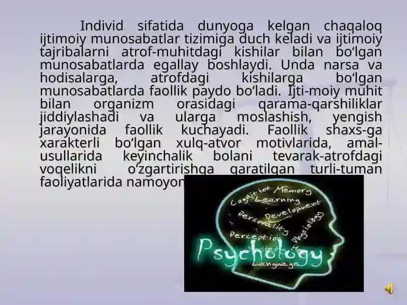 Individ, shaxs va individuallik 4