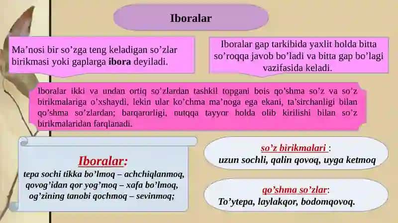 Barqaror birikmalar 4