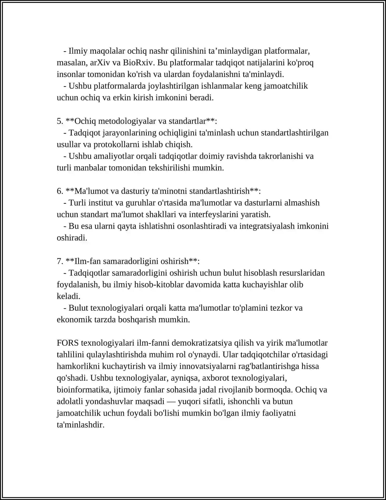 FORS texnologiyalari 4