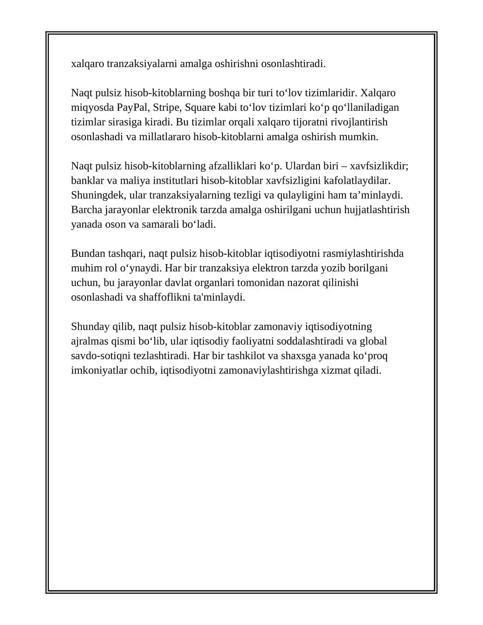 NAQT PULSIZ HISOB KITOBLAR 4