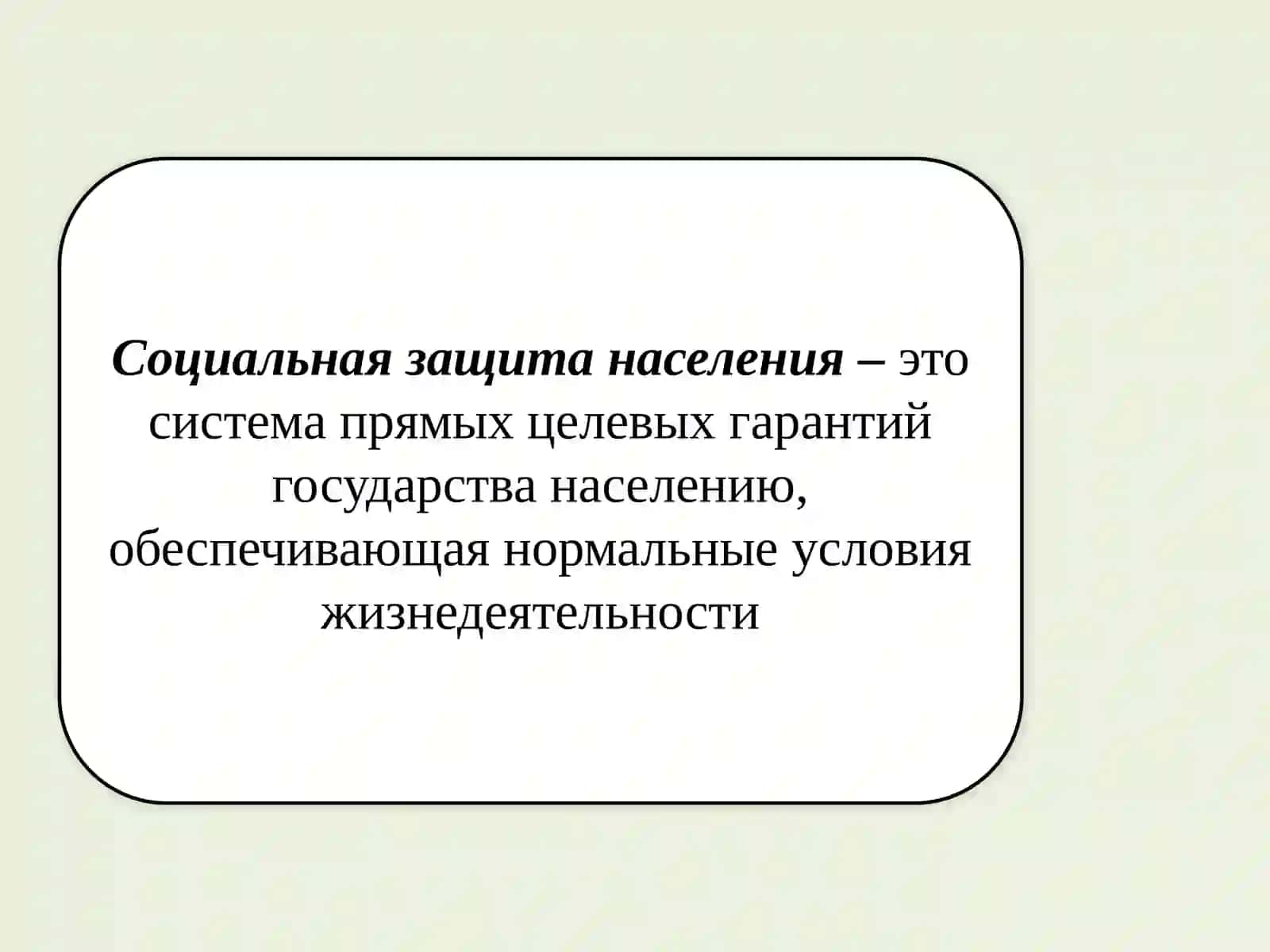 Проблемы социальной защиты населения 4