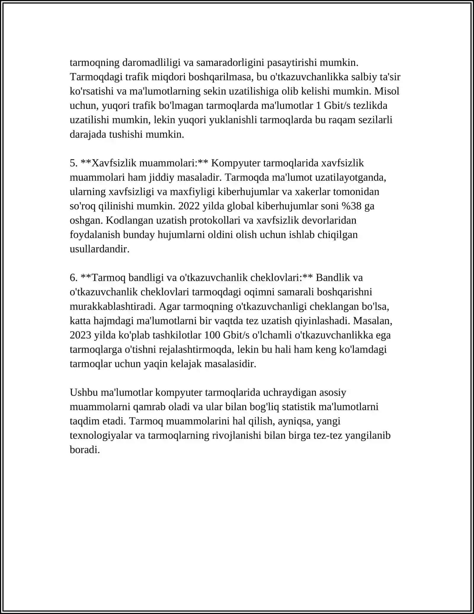 BIR NECHTA KOMPYUTERLARNING ALOQA MUOMOLARI 4