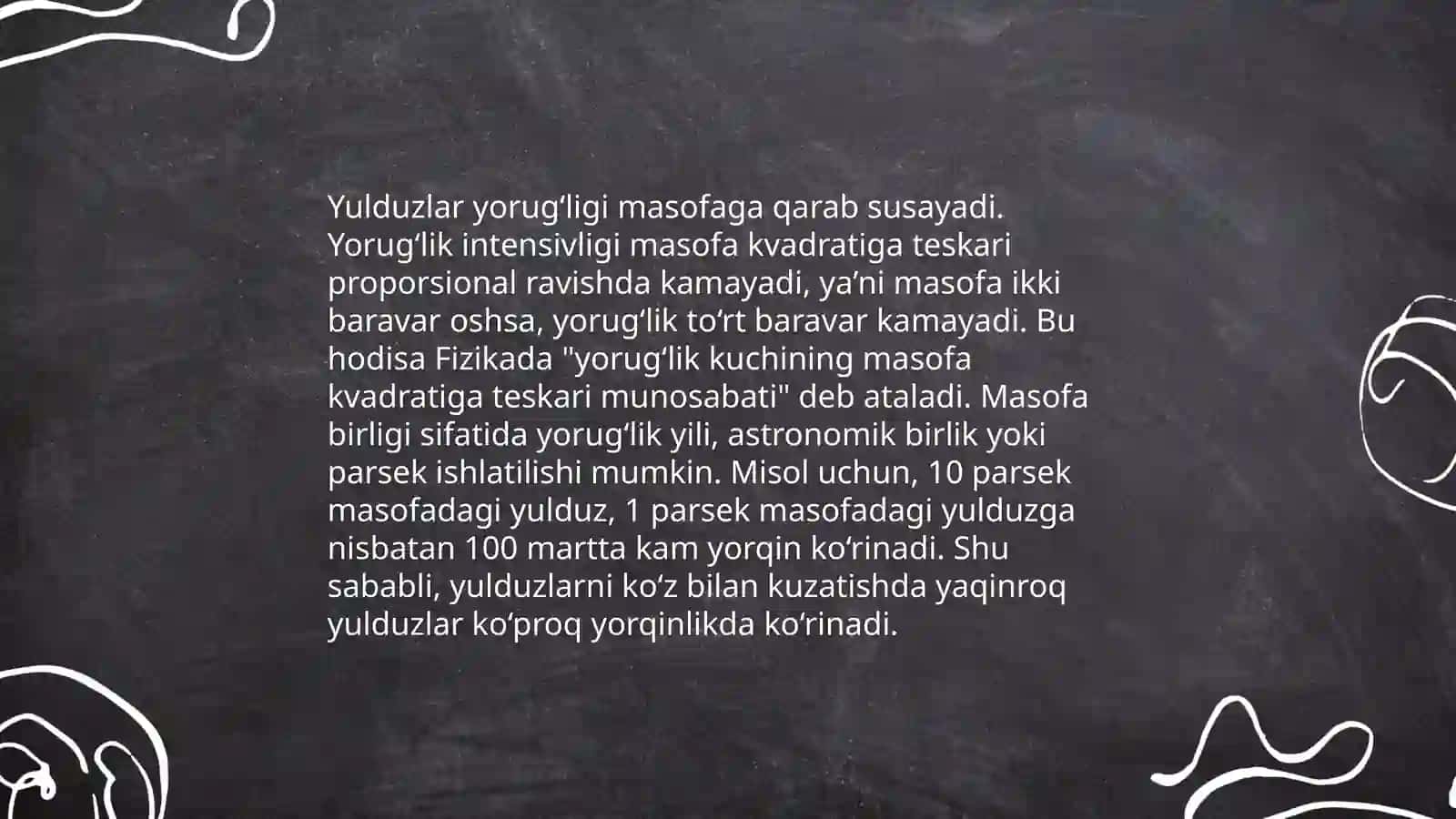 Kosmik chang moddalarining optik xususiyatlari 4