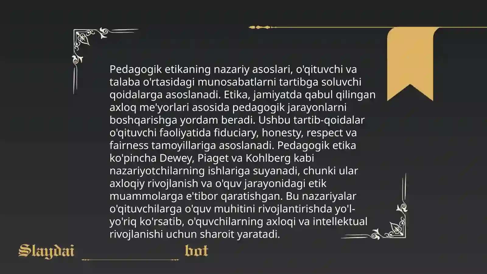 Pedagogik mahorat va sanʼat 4