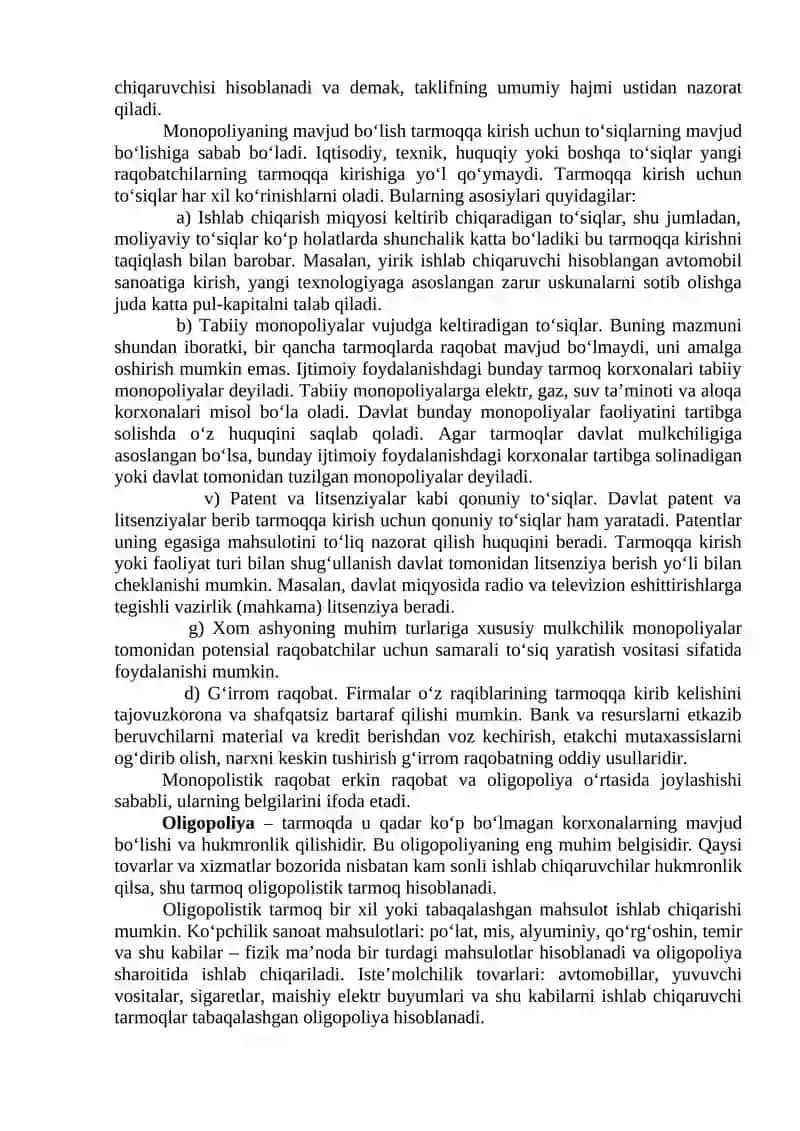 Raqobatning Iqtisodiy Mohiyati 4