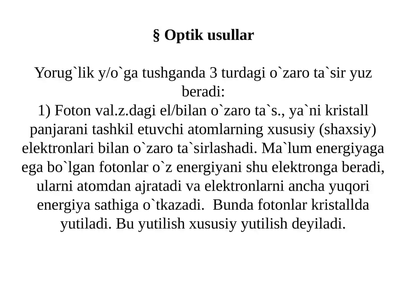TADQIQOTNING OPTIK USULLARI 4