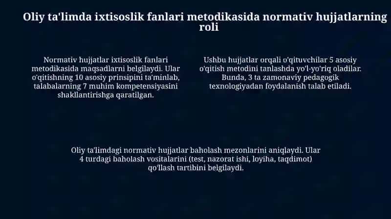 Normativ hujjatlarning roli va turlari 4