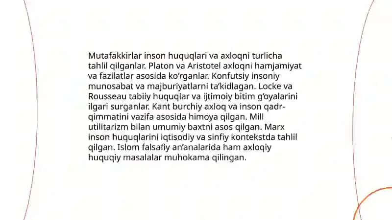 Inson - dunyo mutaffakirlari diqqat markazida 4