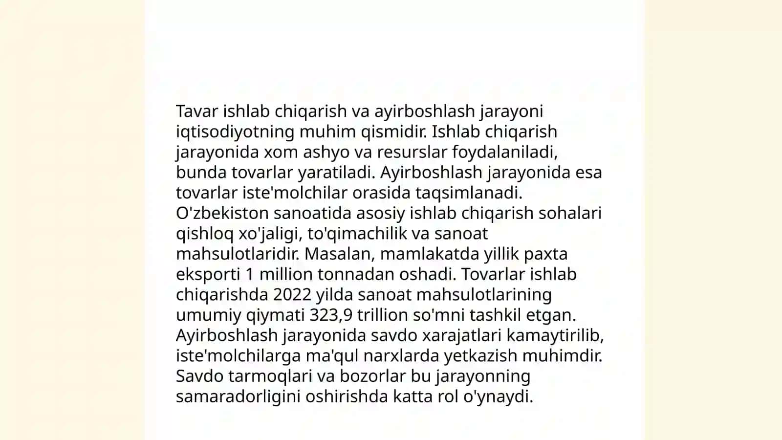 Tavar pul munosabatlari 4