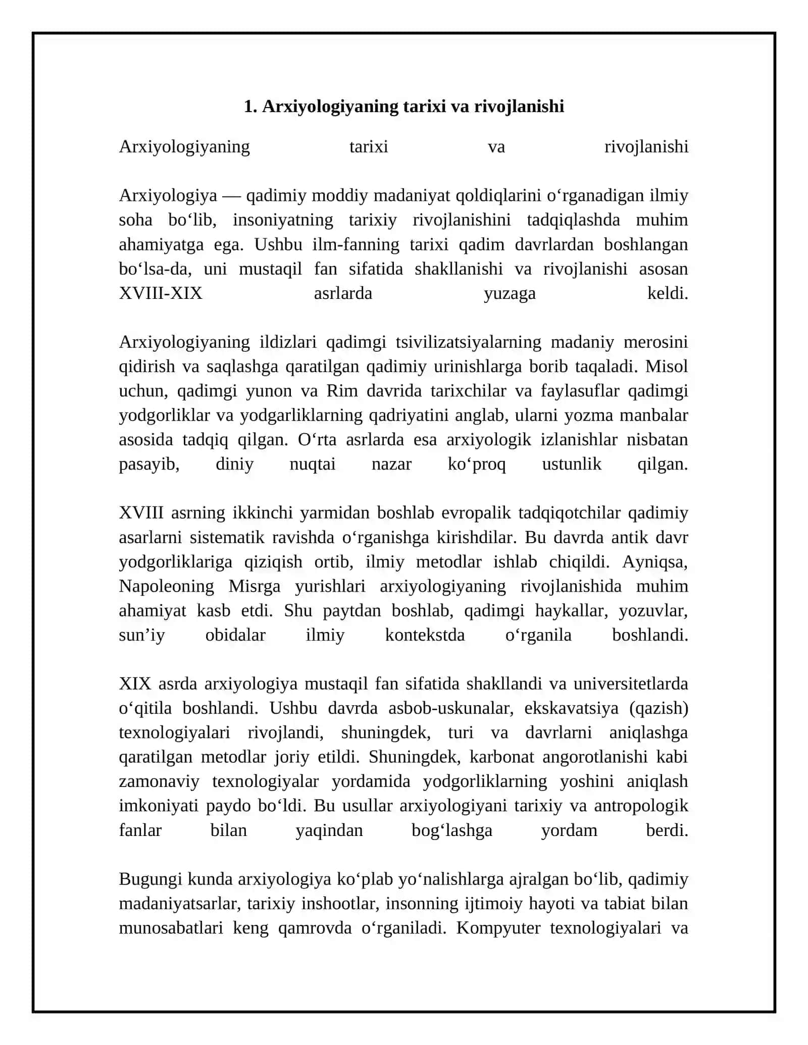 Arxiyologiya faniga kirish 4
