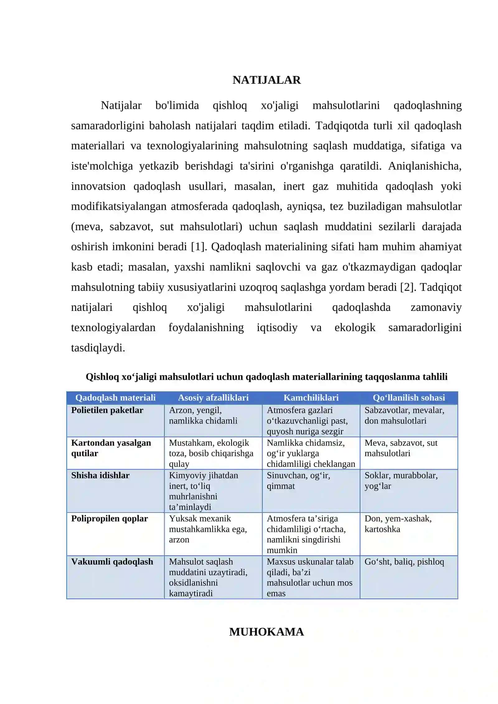 QISHLOQ XUJALIGI MAHSULOTLARINI QADOQLASH 4