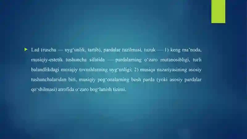 Lad.Xalq musiqa ladlari 4