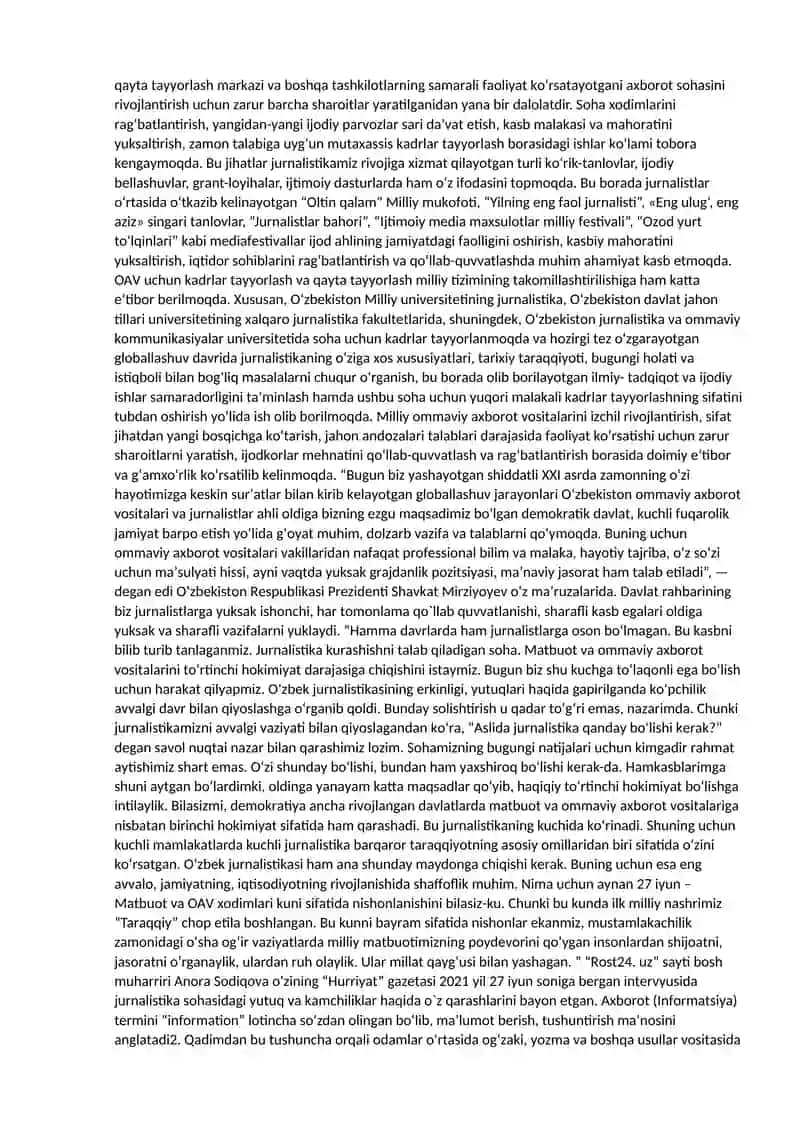 МЕDIА МАYDОN VА INТЕRNЕТ IМКОNIYАТLАRI 4