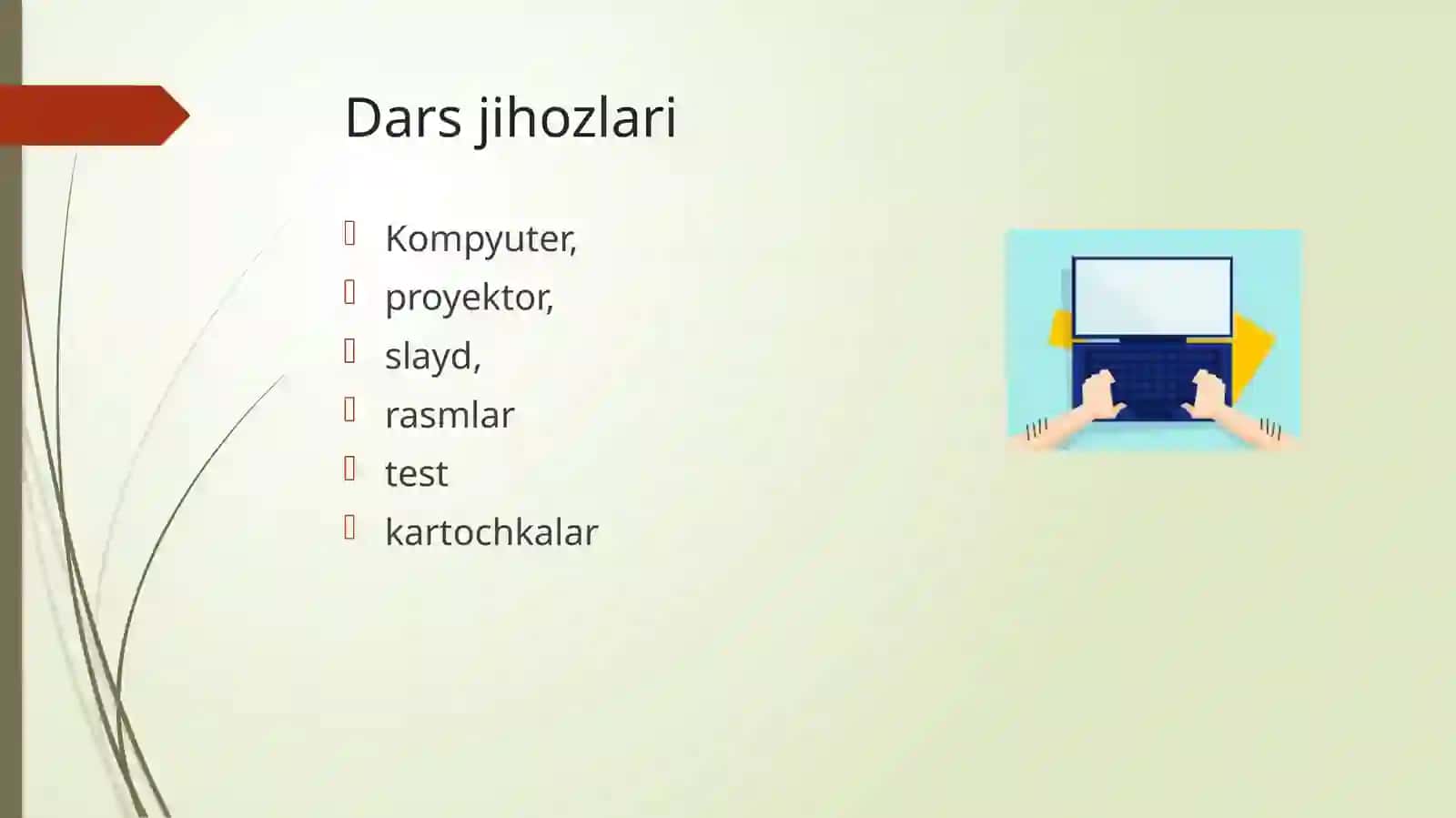 Informatika fanidan Ochiq dars ishlanmasi 4