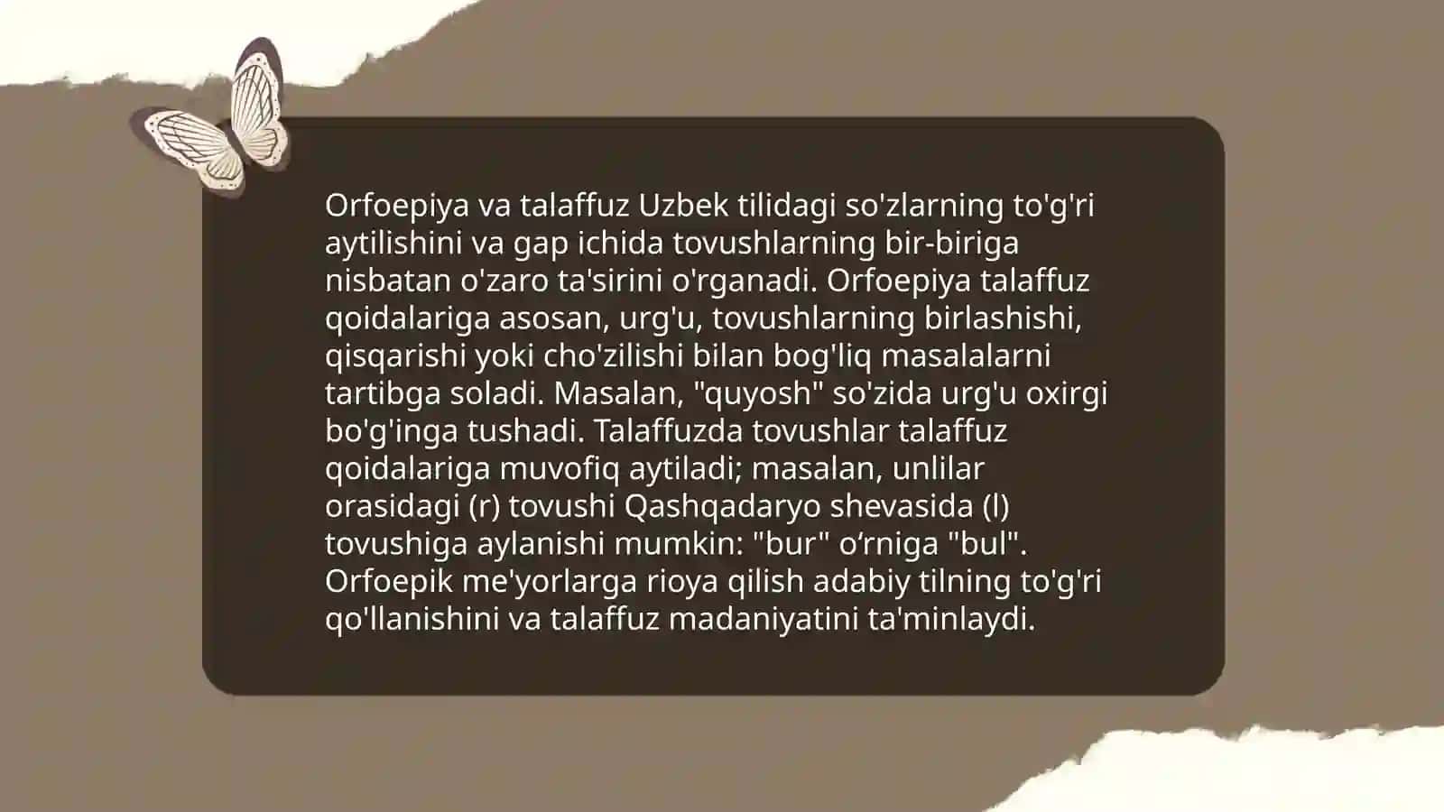 Orfoepiya haqida umumiy ma'lumot 4