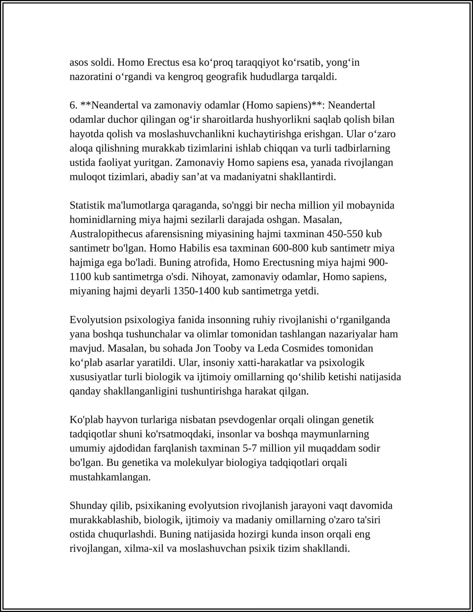 PSIXIKANING FILOGENETIK TARAQQIYOTI 4