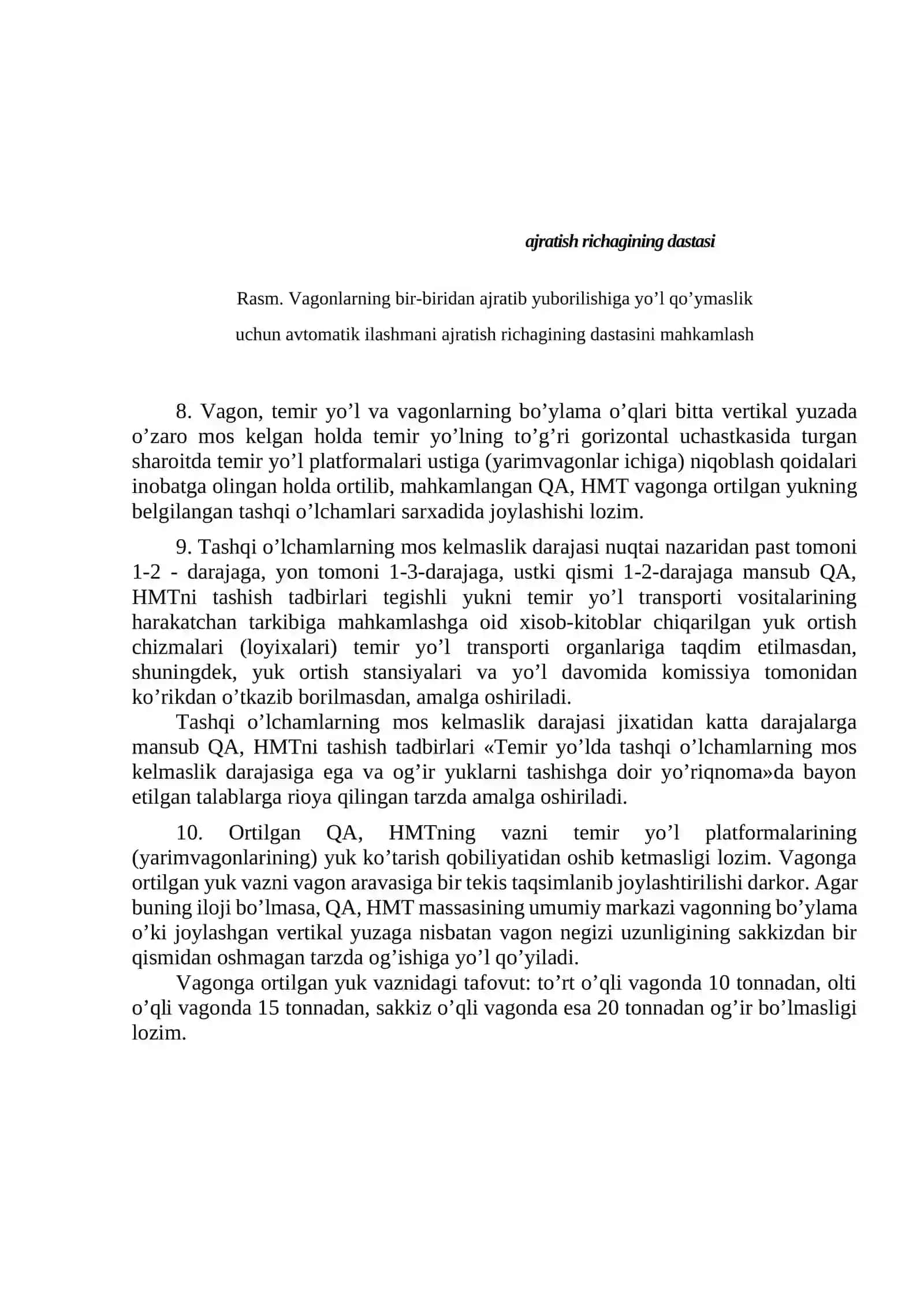 Temir yo‘lda yuk ortitilgan trаnsportni tаshish 4