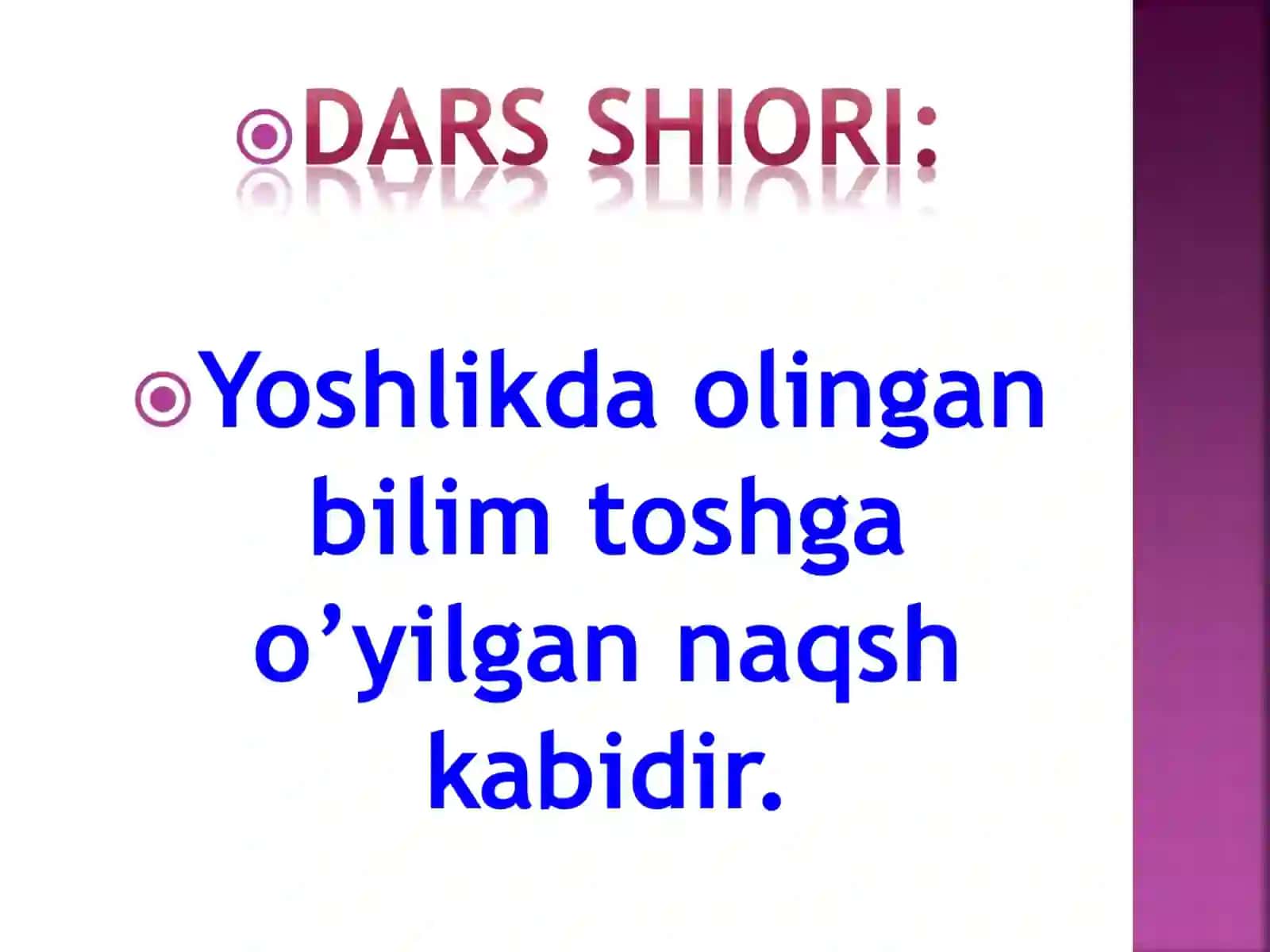 BARGDA ORGANIK MODDALARNING HOSIL BO’LISHI 4