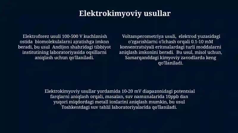 Laboratoriya Sinov Usullari 4