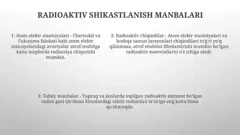 Radiatsion Holat 4