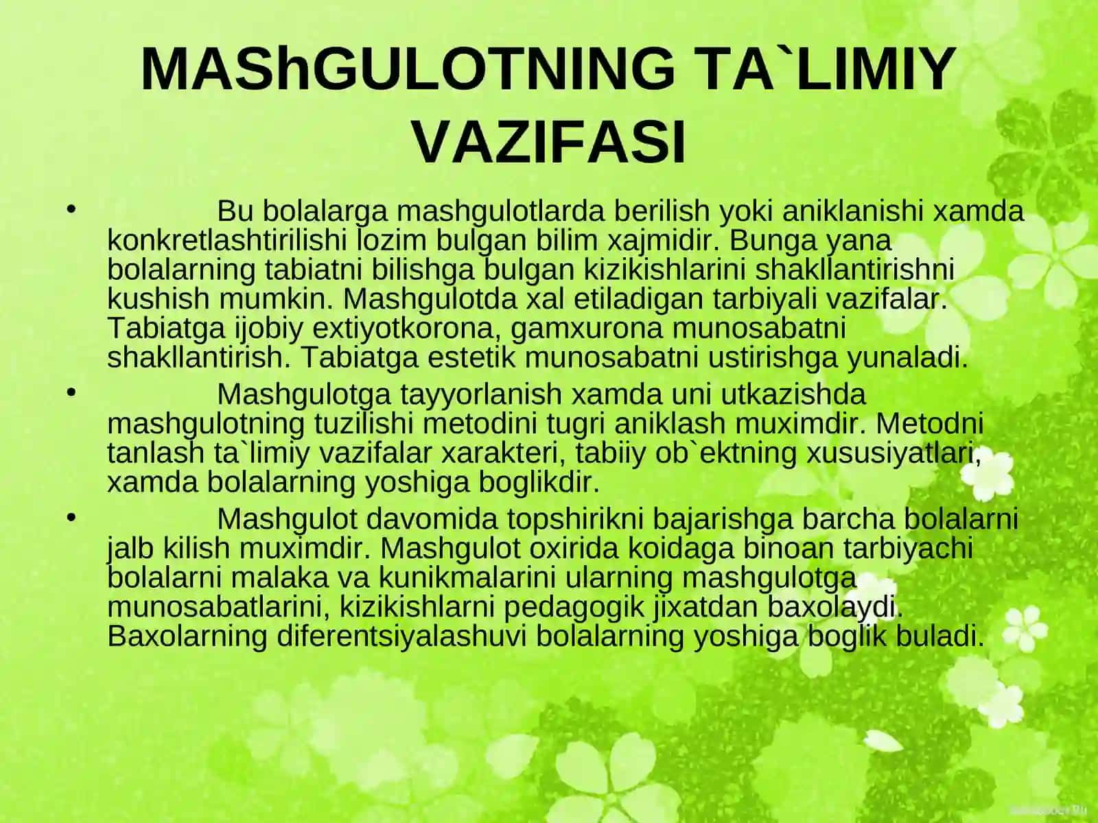 Milliy harakatli o'yinlarni boshlang'ich tashkilotlarda tashkillash va o'tkazish 4