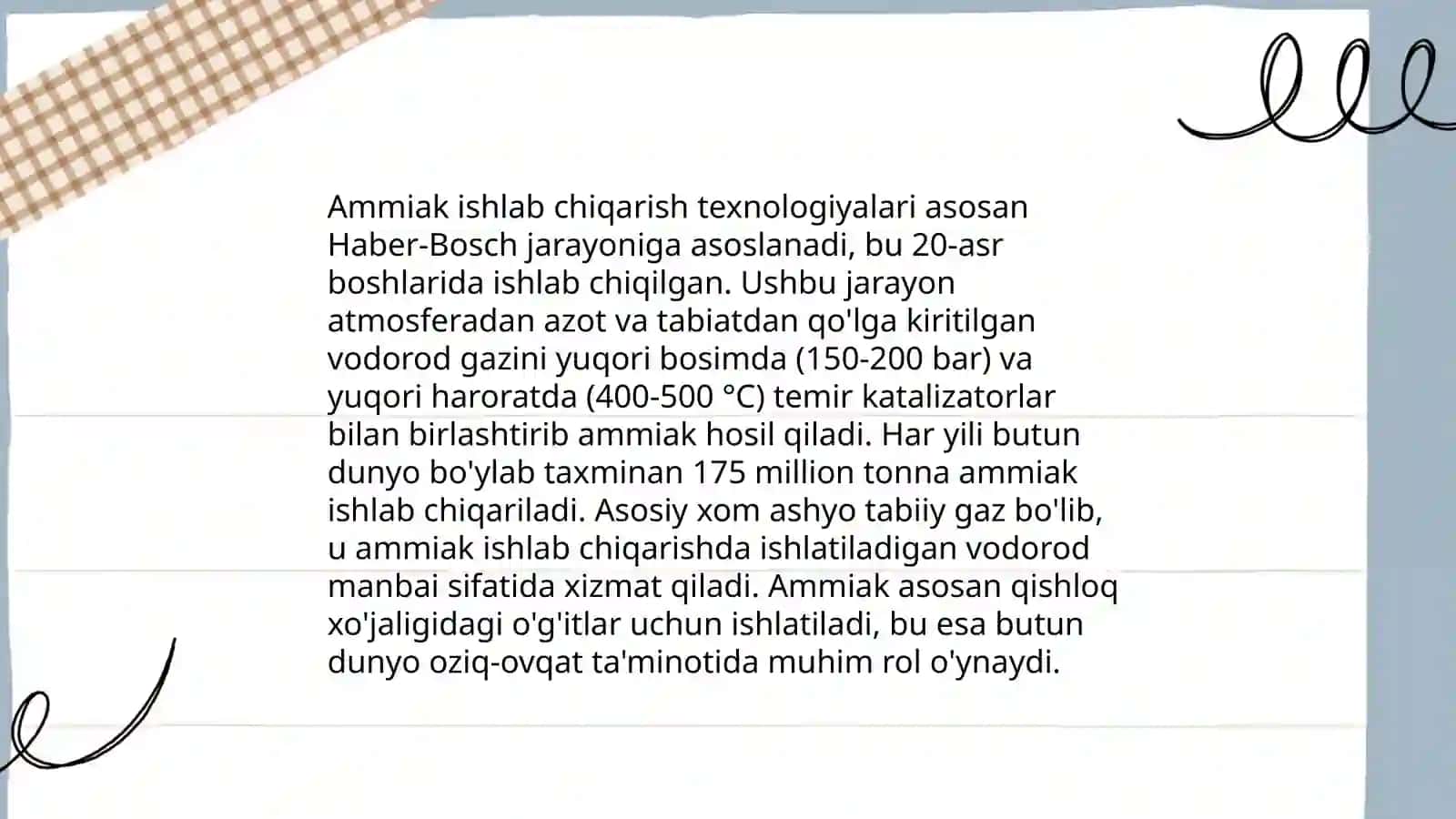 Amiyak ishlab chiqarish va xossalari 4