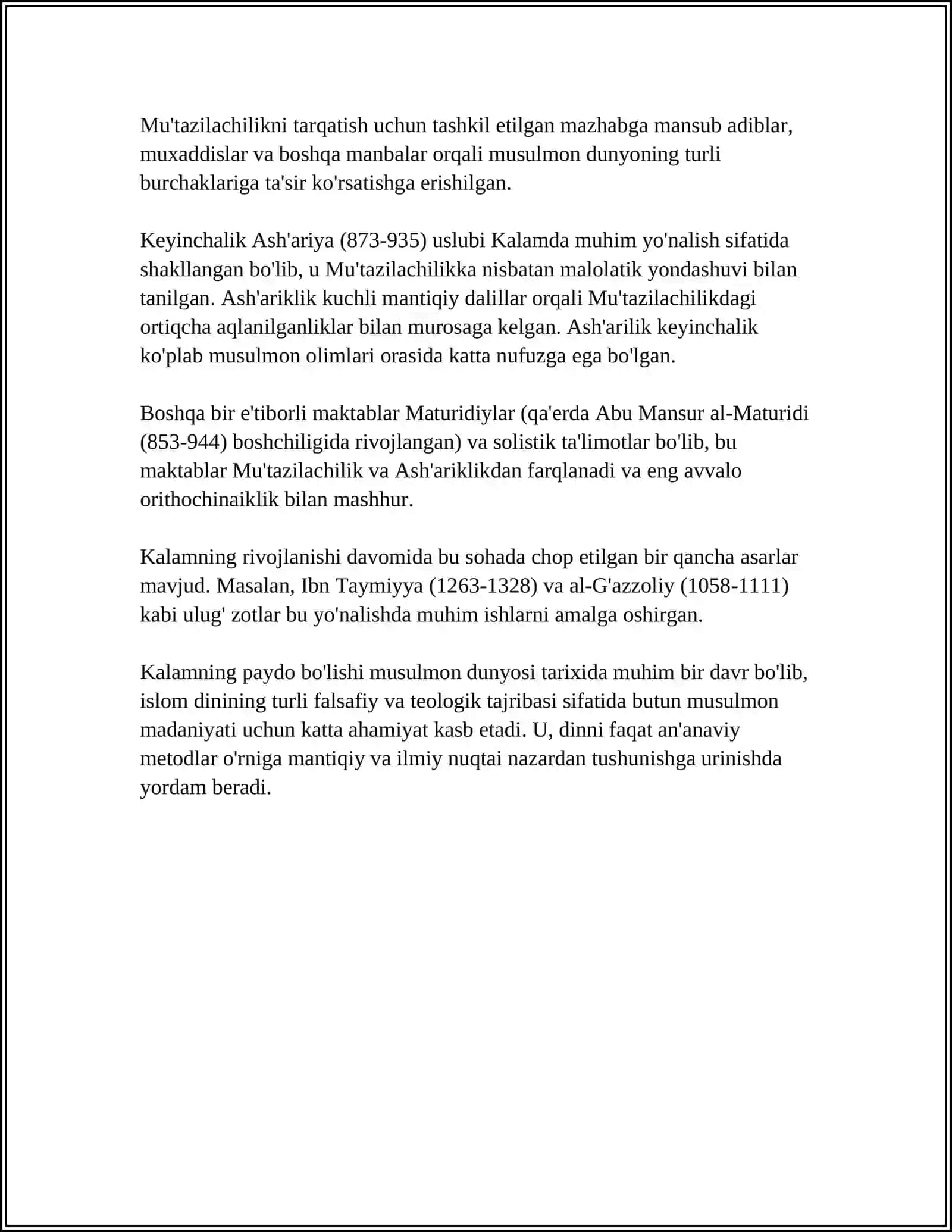 KALLA SUYAKLARI 4