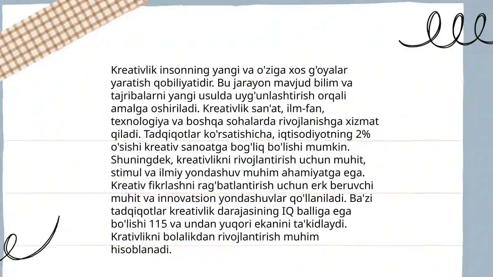 Intellekt va kreativlik 4