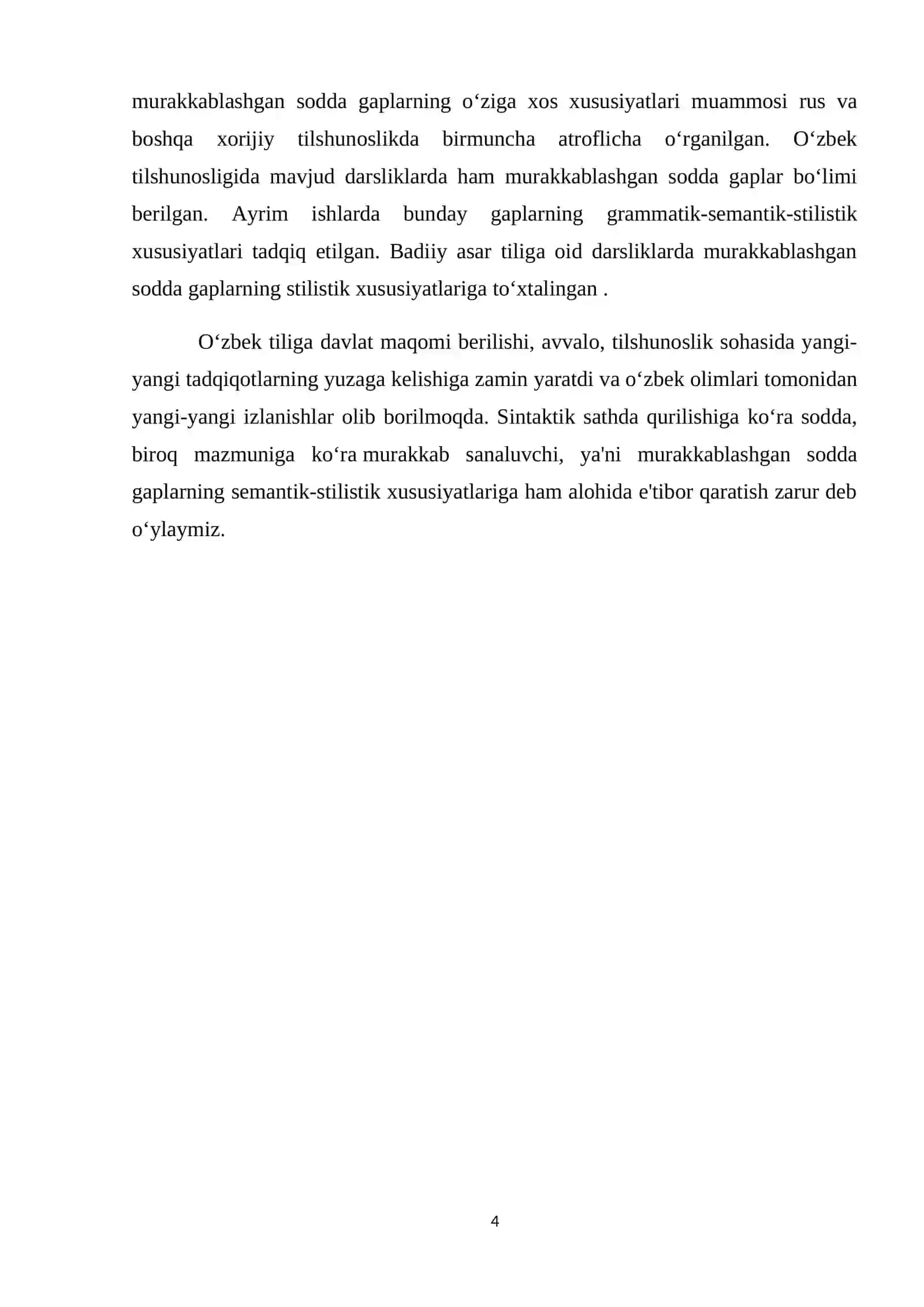 Uyushgan gapning badiiy matnda qoʻllanishi 4