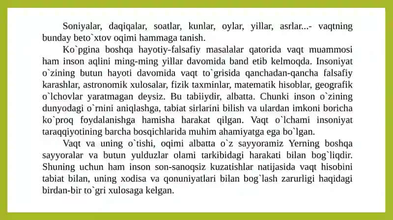 Astrofizik praktikum fanidan tayyorlagan mustaqilishi 4