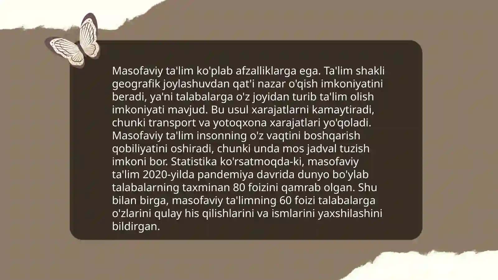 Masofaviy taʼlim tizimlaridan foydalanish 4