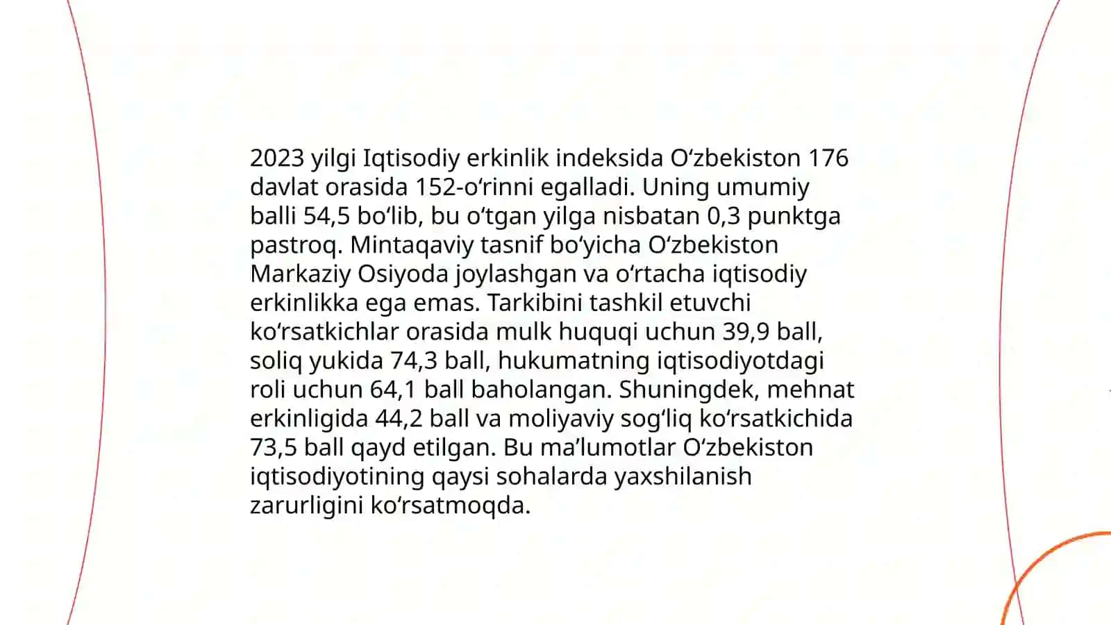 Yangi O'zbekistonning xalqaro reyting va indekslarda etirof etilishi 4