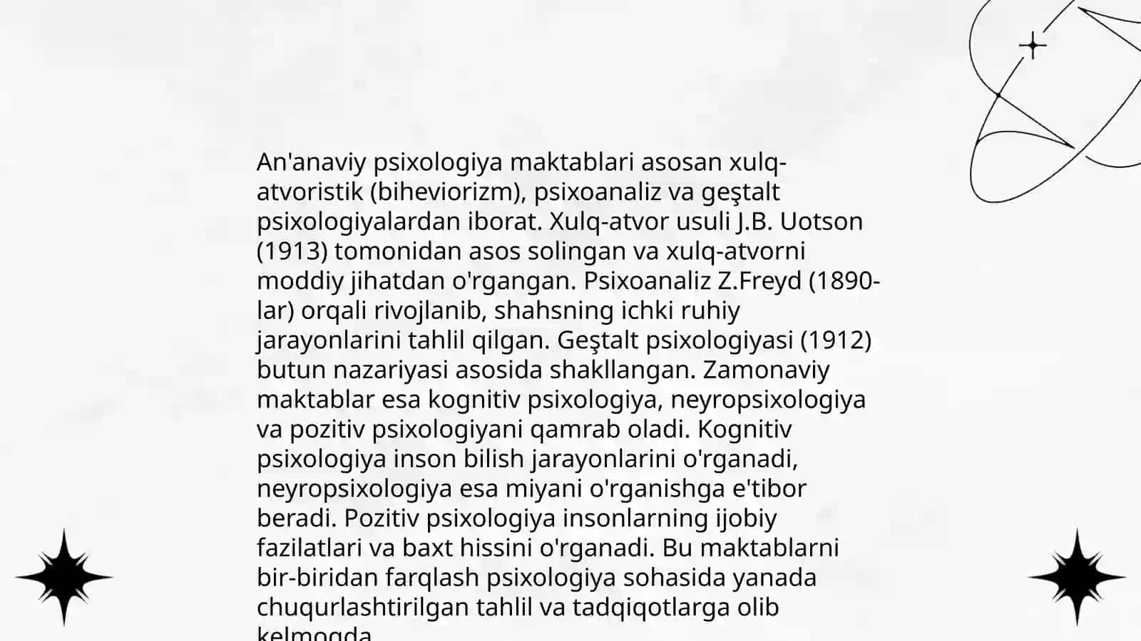 Psixologiya maktablari 4