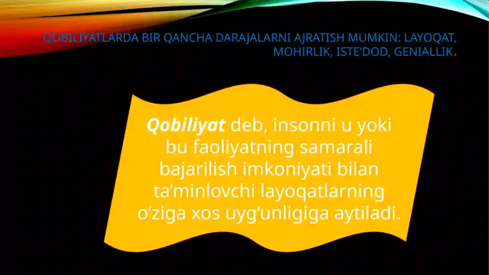 QOBILIYAT 4