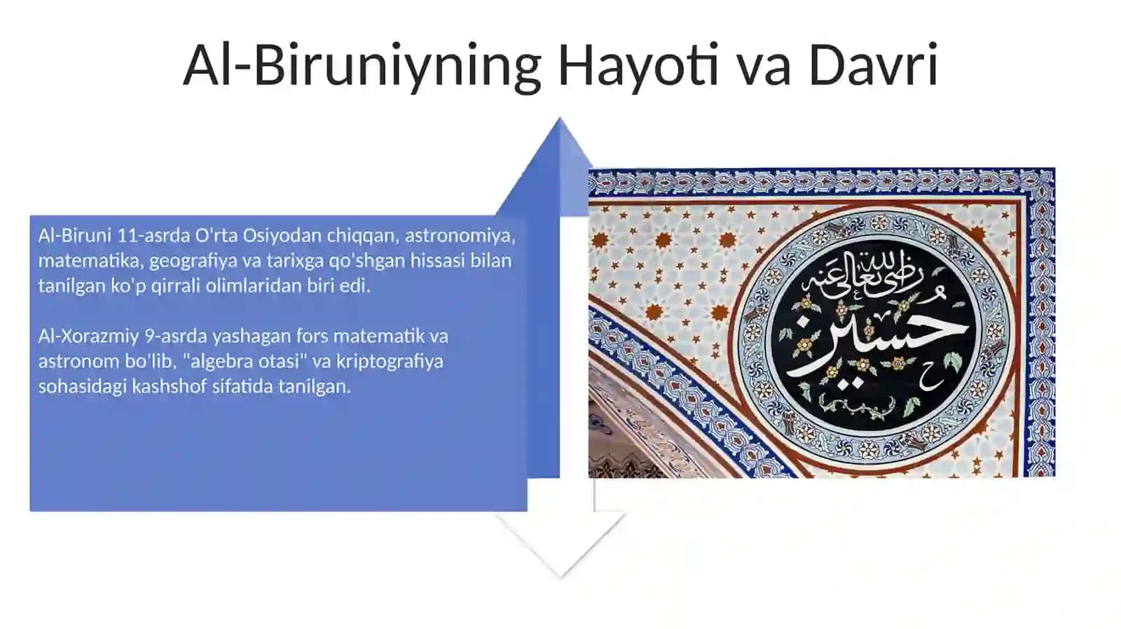 Al-Xorazmiy va Al-Biruniyning Doimiy Ta'siri 4