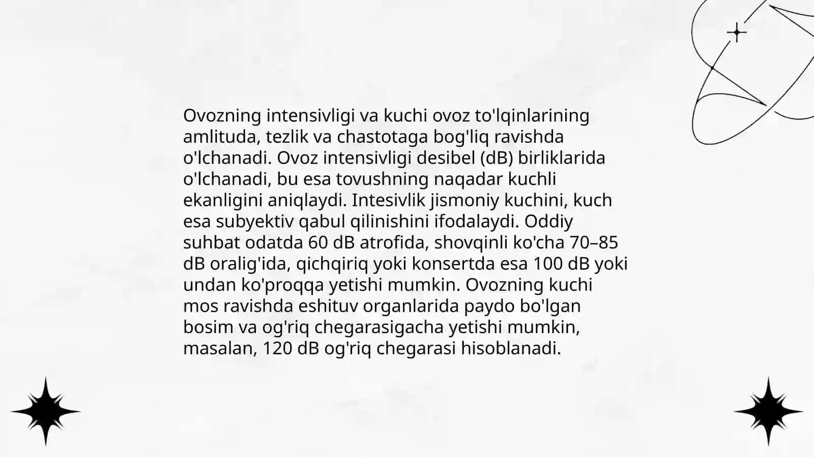 Akustika.Tovushlarning fizik xossasi 4