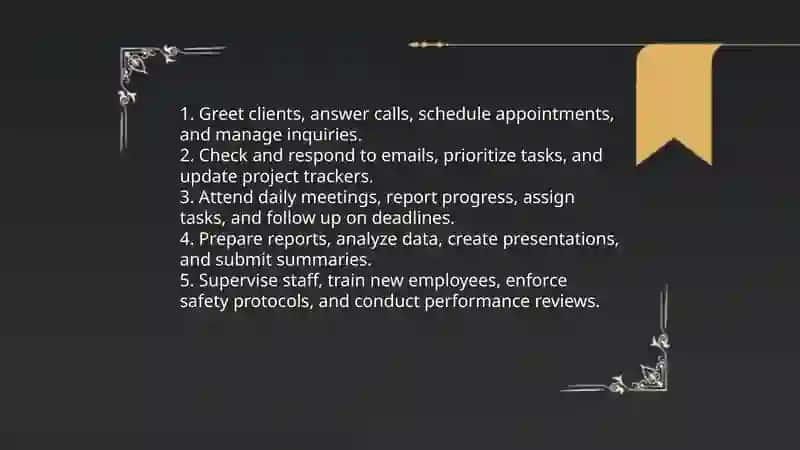Plan: Talking about jobs and work 4