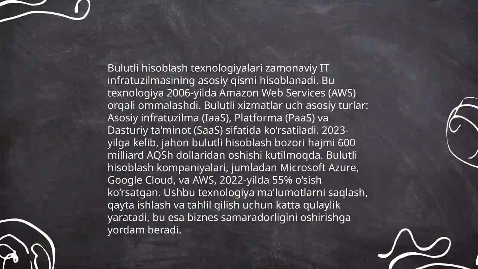 Zamonaviy axborot kamunikatsiya texnologiyalarining rivojlanishi tendensyalari va asosiy yõnalishlari 4