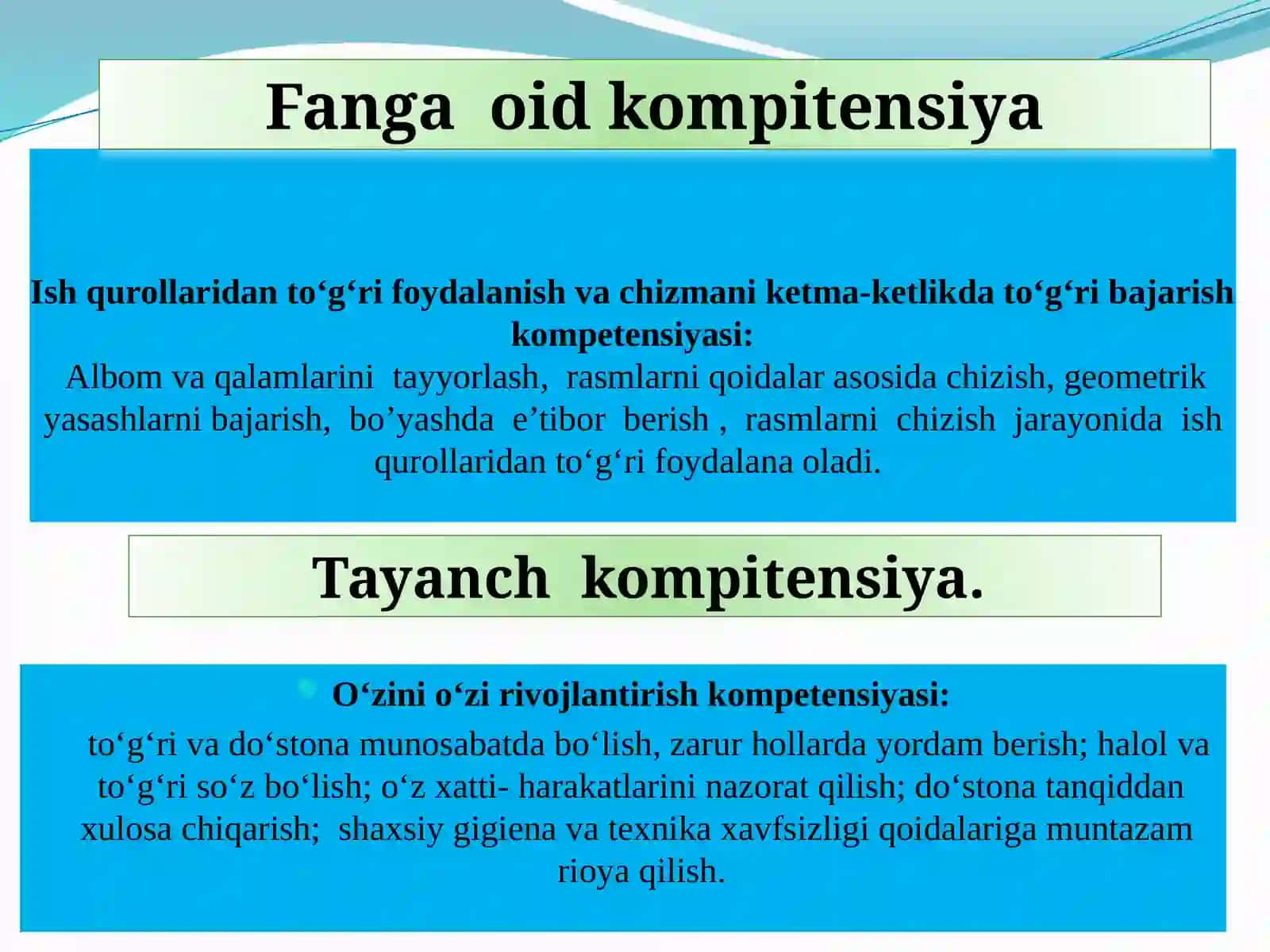 3-sinf Tasviriy san'at Doiraviy naqsh ishlash mavzusida dars ishlanma 4