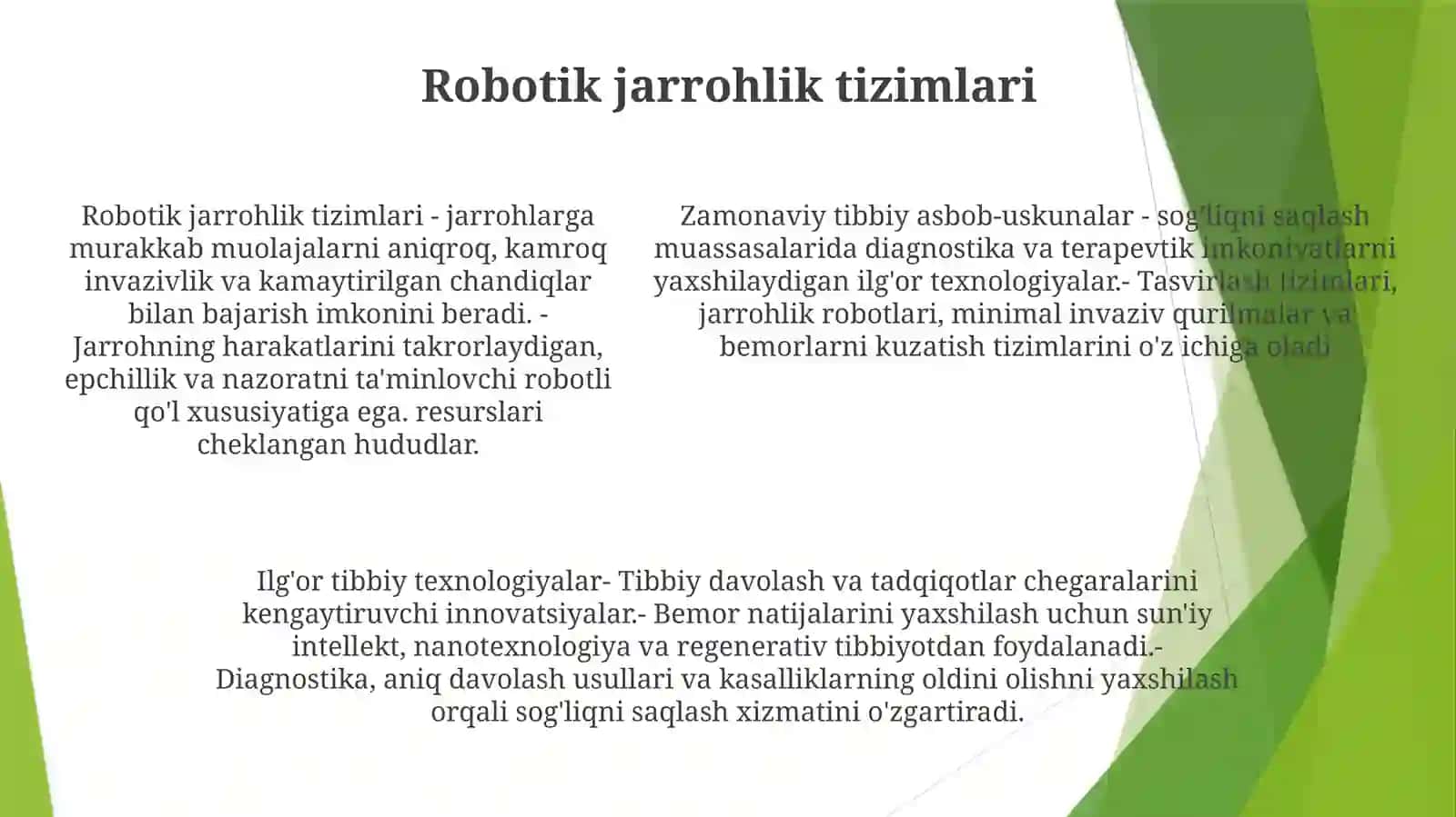 Zamonaviy Tibbiyot Asbob Uskunalari 4