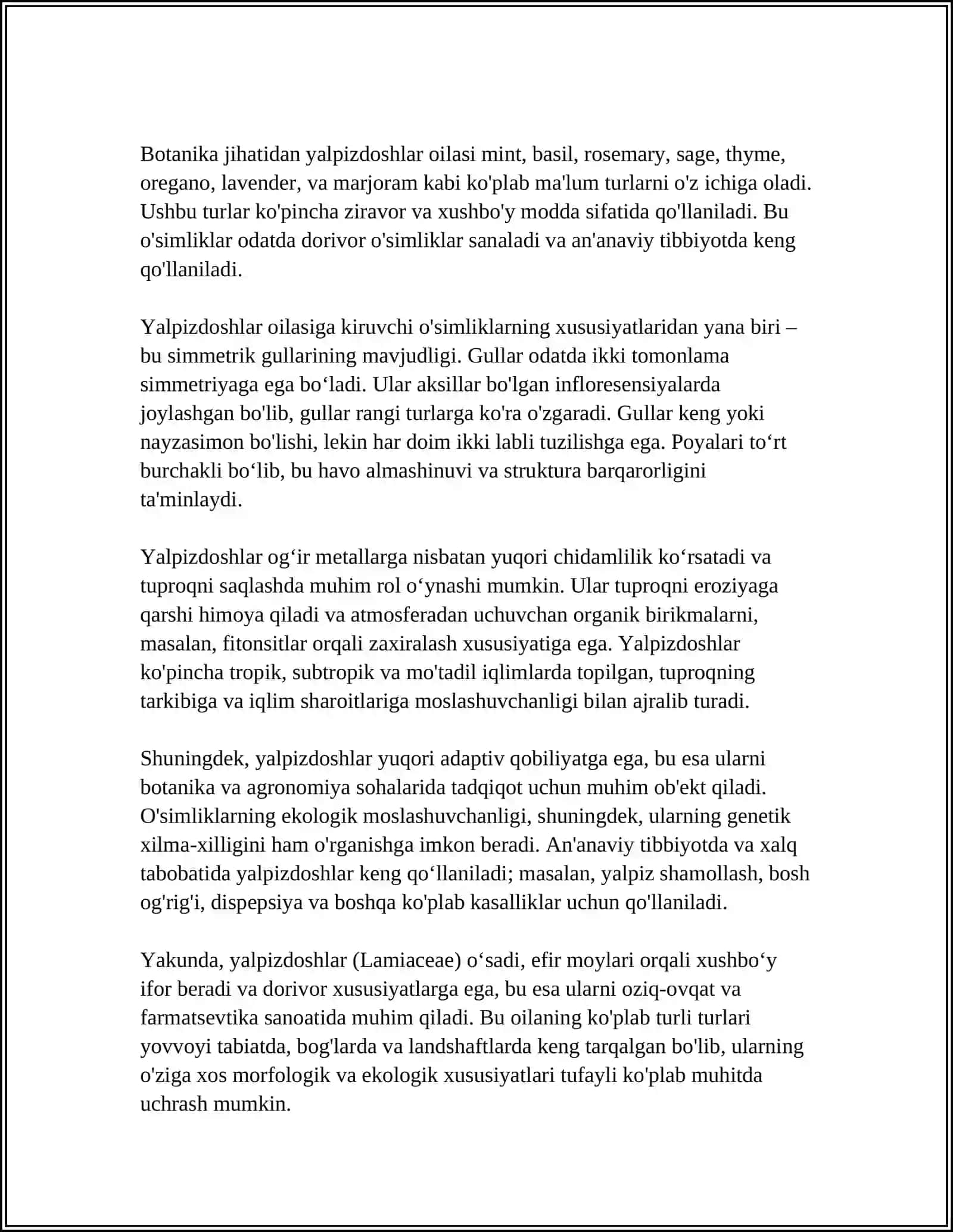 YALPIZDOSHLAR OILASI 4