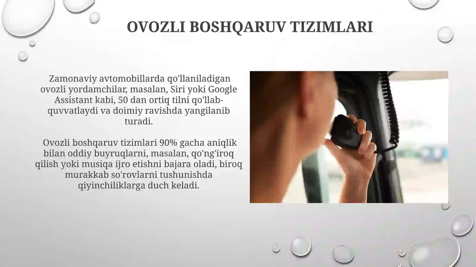 Avtomobil aloqa vositalari 4