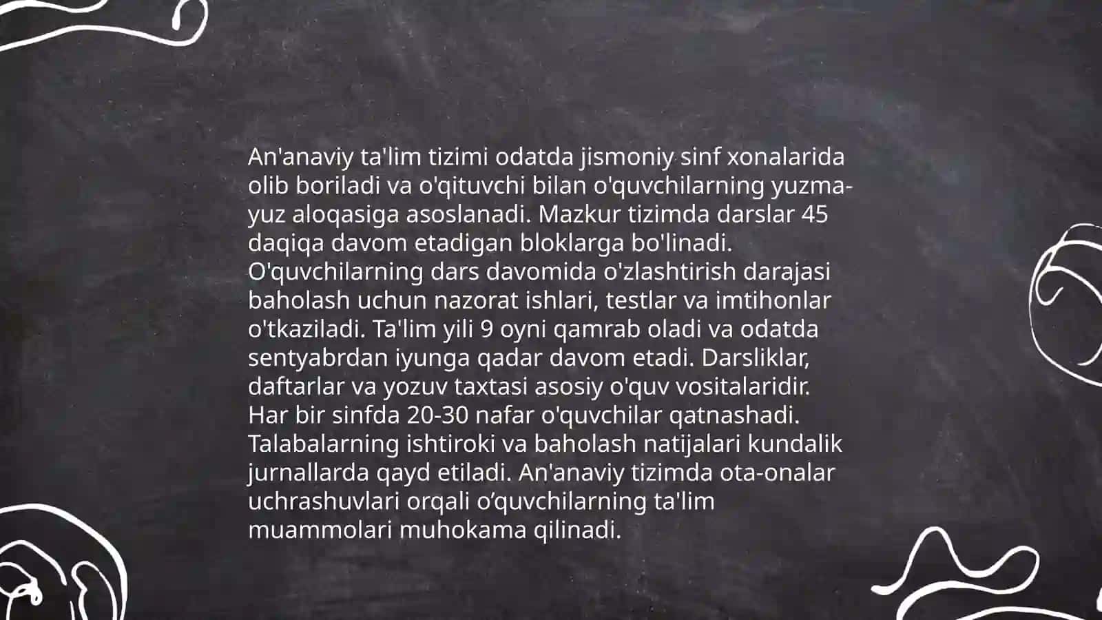 Pedagogik tizimlar va ularning shakllari haqida tushuncha 4