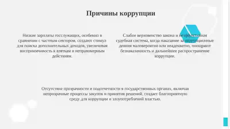 Коррупция: сущность, последствия, противодействие 4