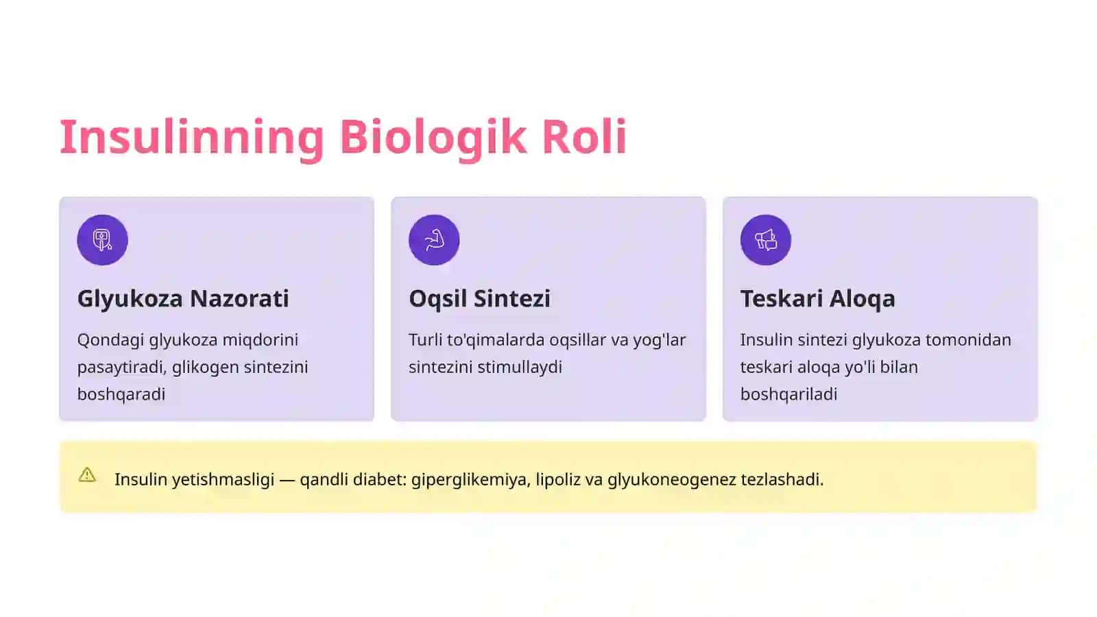 Insulin Ishlab Chiqarish Texnologiyasi 4