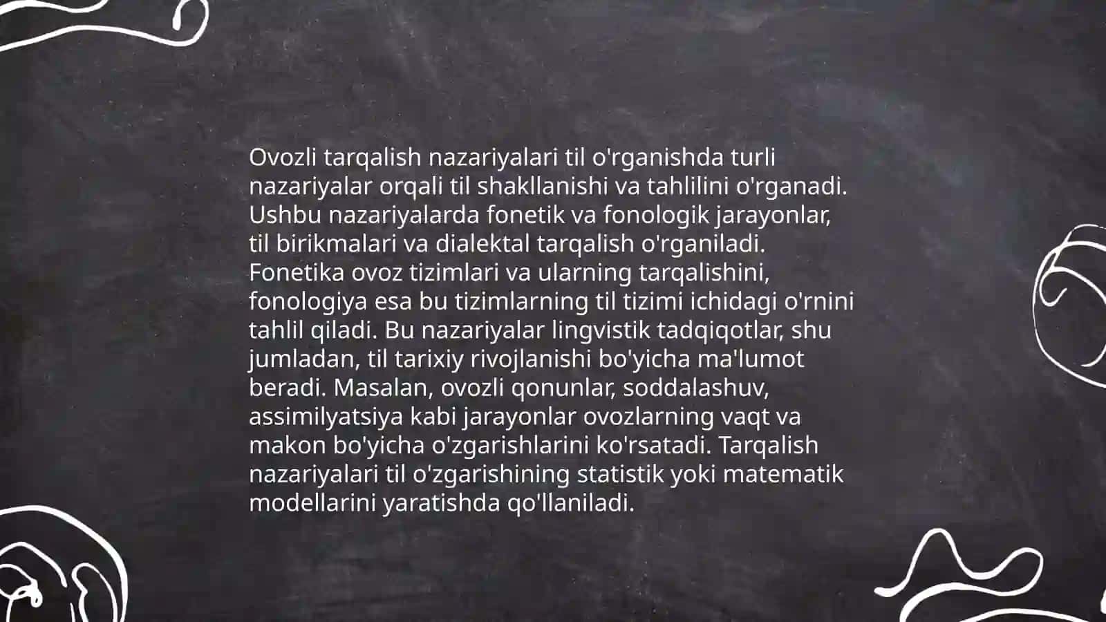 Ovozni paydo bo'lishi 4