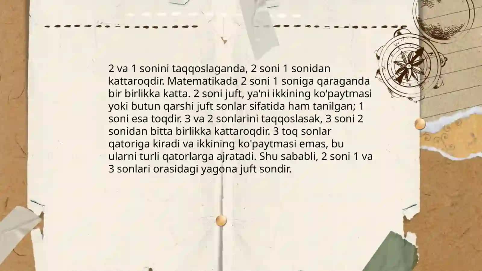 1dan 10gacha bolgan sonlar sonlarni taqqoslash 4