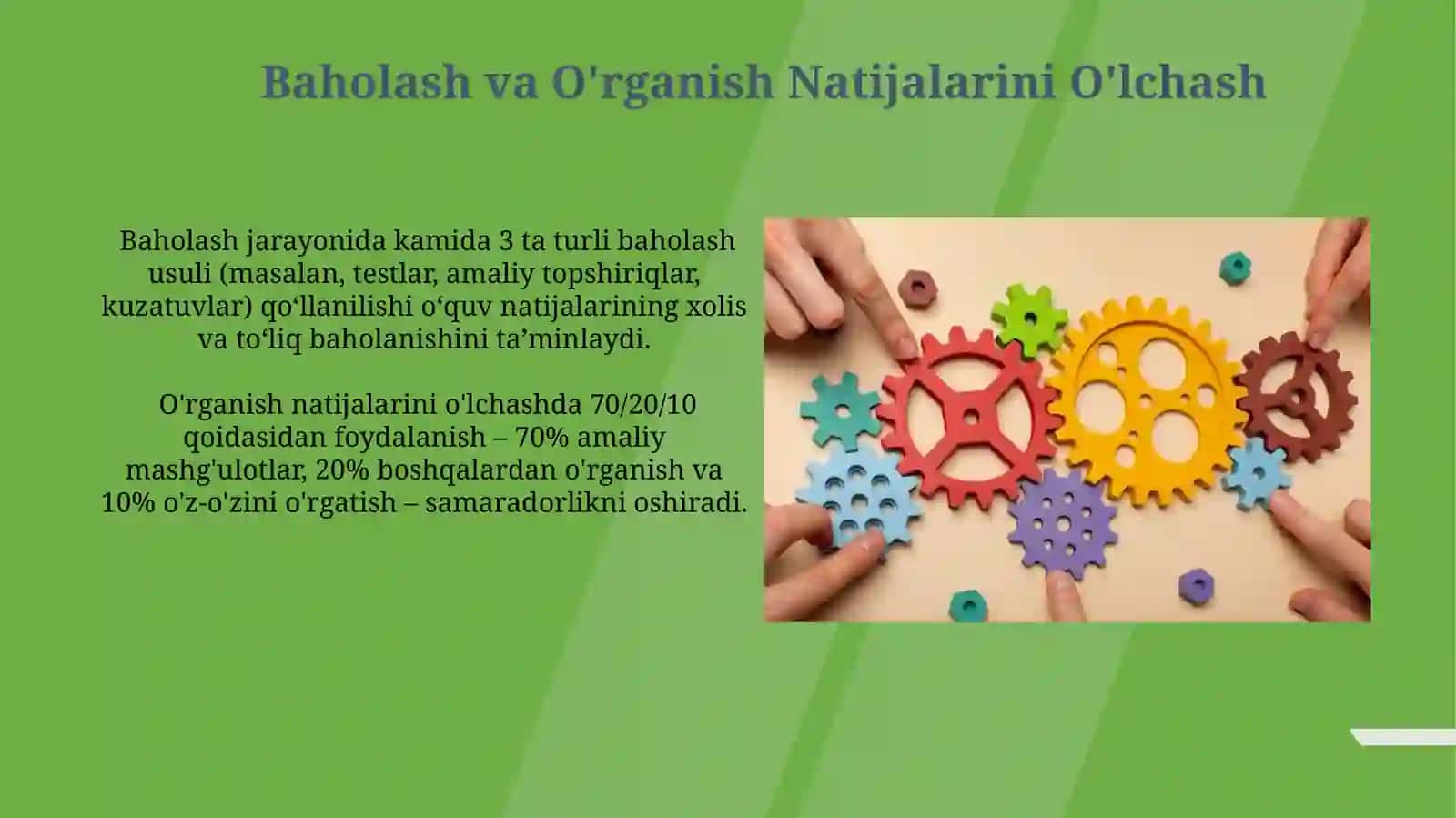 Modulli o‘qitishning tamoyillari 4