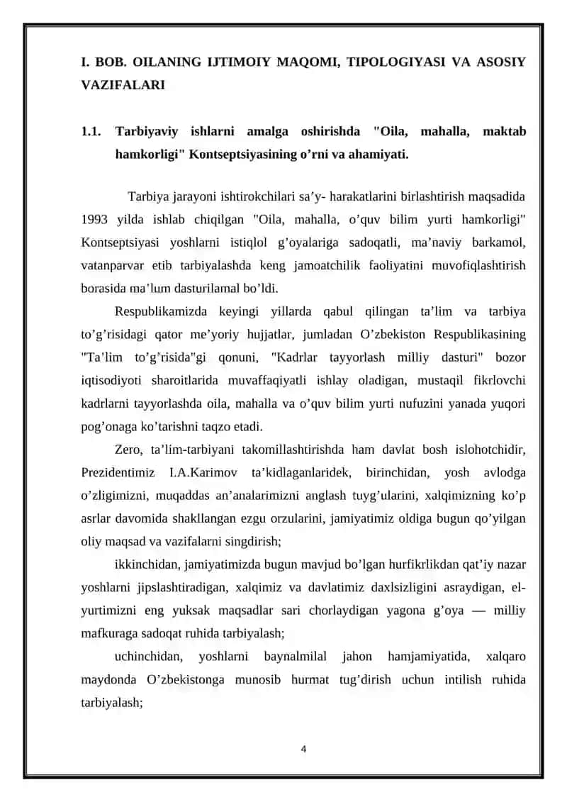 OILA BILAN ISHLASH QOIDALARI 4