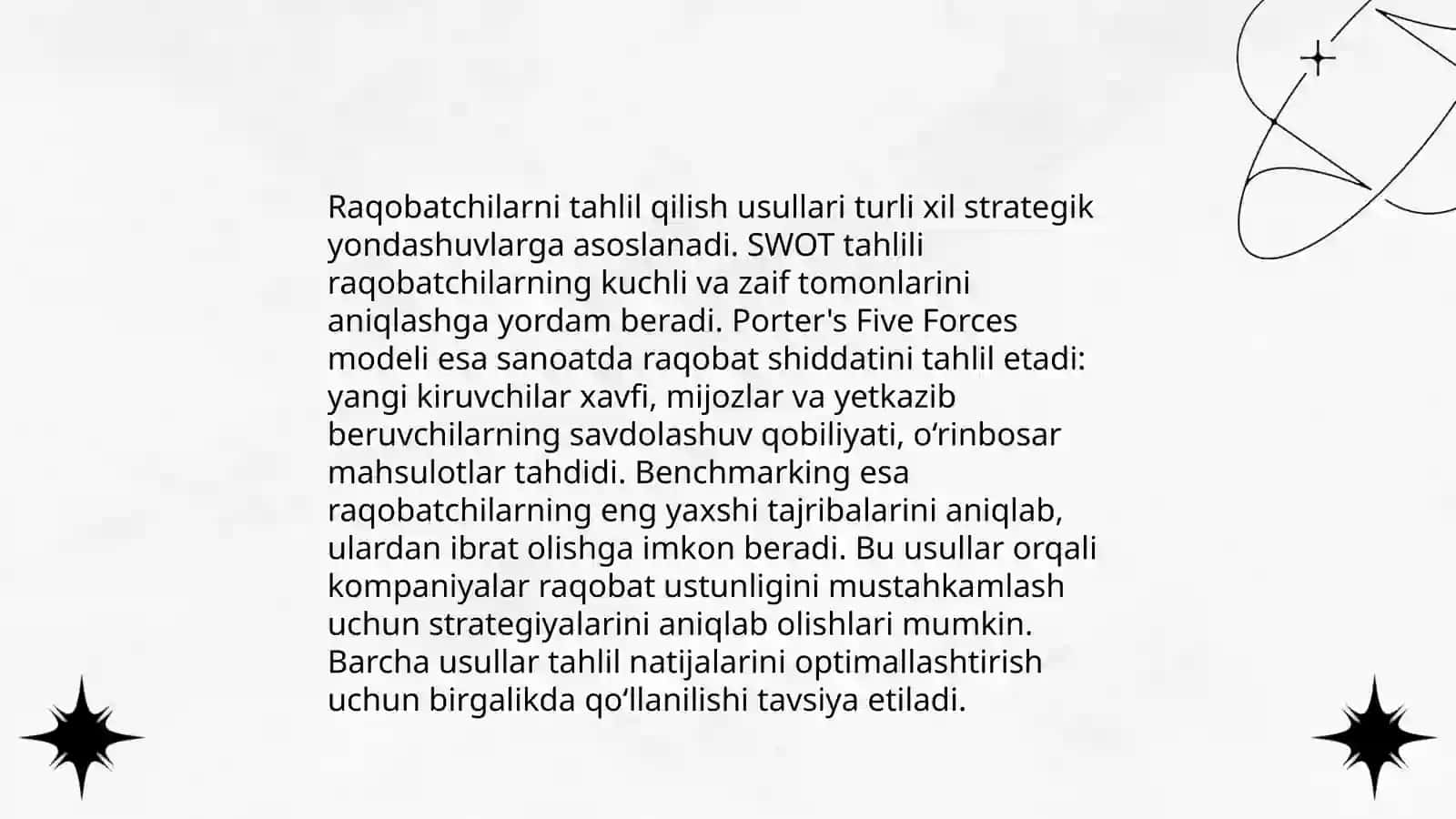 Bozor tahlili va tendensiyalar 4